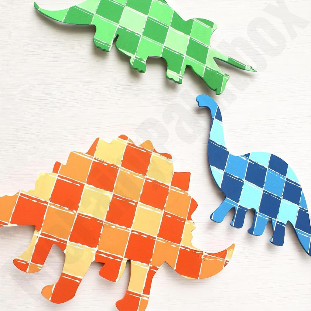 Dinosaur Nursery Theme Wall Decor Signs
