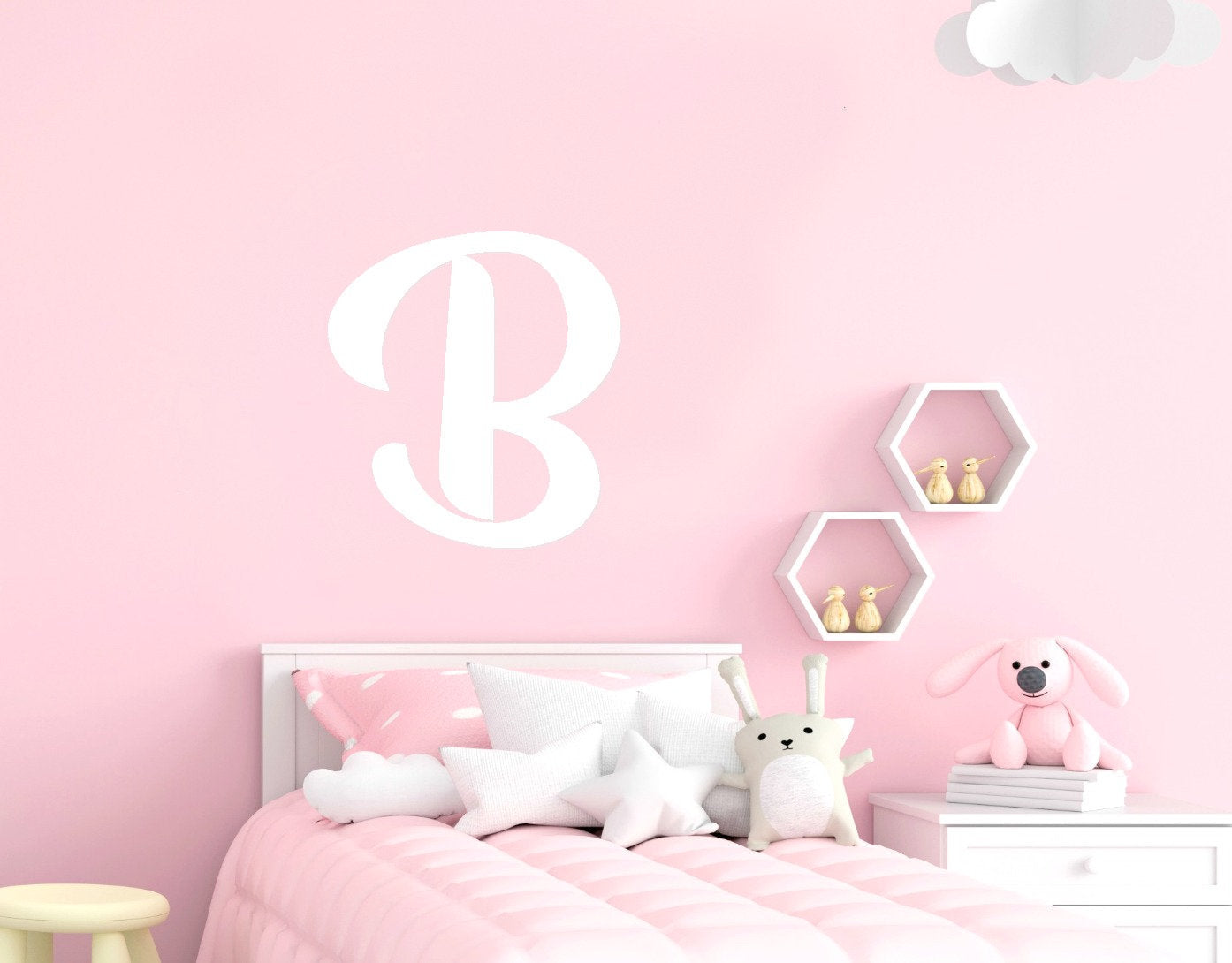 Girls Bedroom Wall Letters